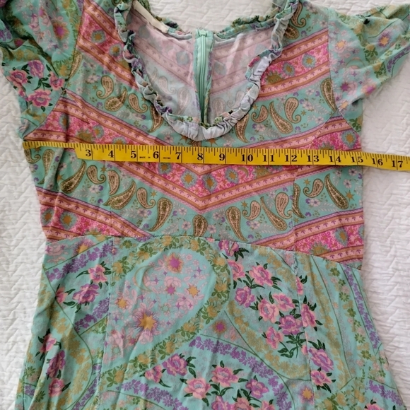 Spell & The Gypsy City Lights Mini Dress Sz S - Picture 7 of 8